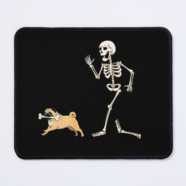 Item preview, Funny Dog Skeleton Hand Boop Halloween Pug Dog designed and sold by Rahamkshop.