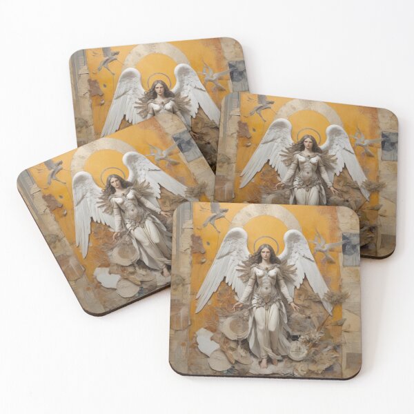 Item preview, Radiant Archangel Rising From Darkness designed and sold by GenesisArtis.