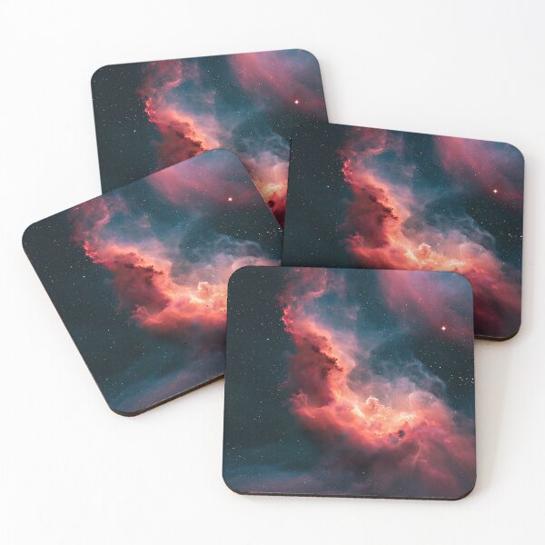 Item preview, Galaxy Nebula Orange Cosmic Starry Sky designed and sold by FrostyFrisby.