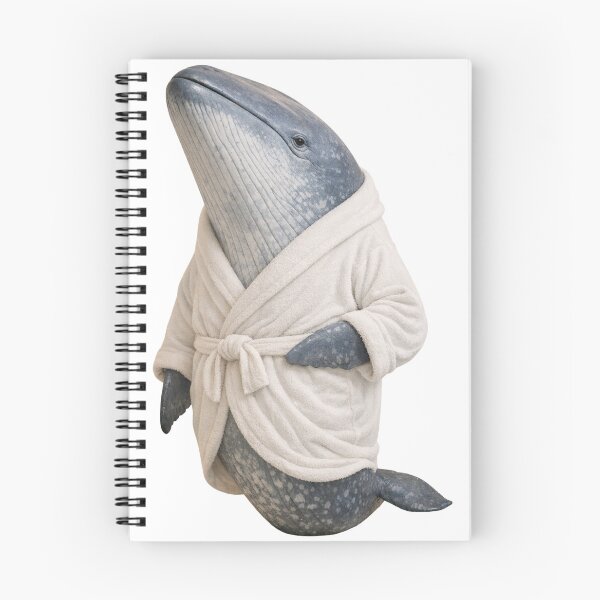 Item preview, Plush Bathrobe Blue Whale designed and sold by Sillytoe.