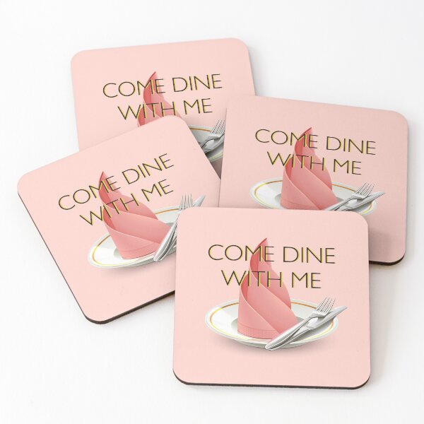 Item preview, Come Dine With Me (on Pinky-Peach) designed and sold by PawsitiveMum3.