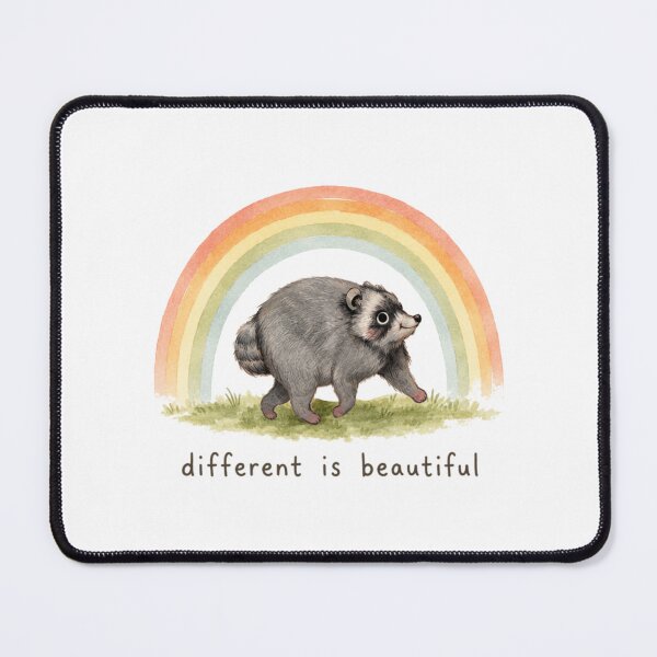 Item preview, Different Is Beautiful Jimothy Raccoon designed and sold by Norwoodgo.
