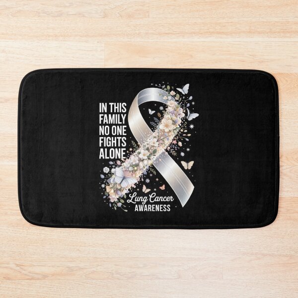 Item preview, In This Family No One Fights Alone – Lung Cancer Awareness. designed and sold by jkrphoto.