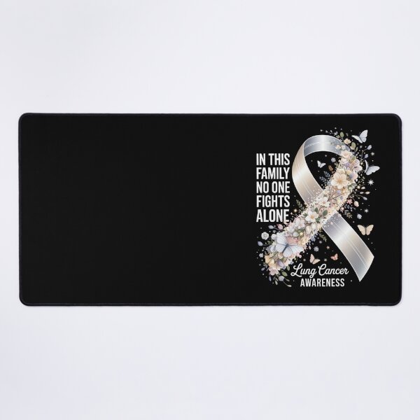 Item preview, In This Family No One Fights Alone – Lung Cancer Awareness. designed and sold by jkrphoto.