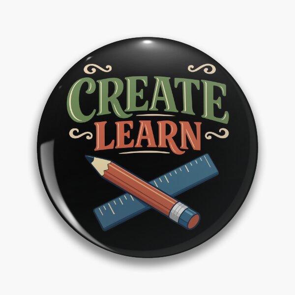 Item preview, Create Learn Pencil & Ruler – Educational Gift designed and sold by stylishdzign.
