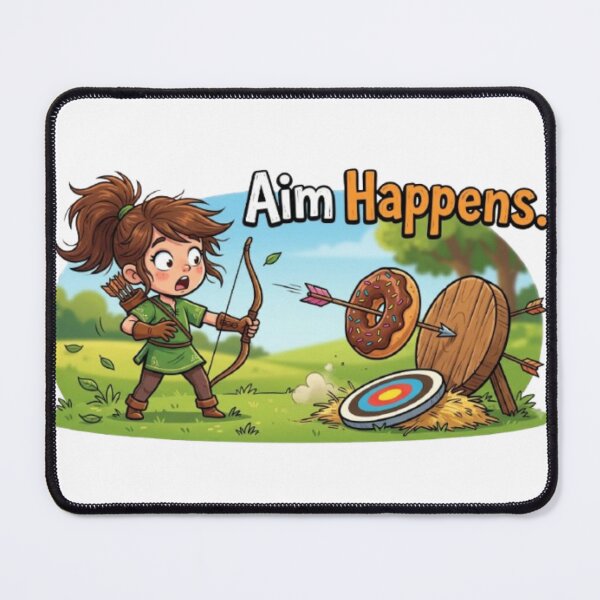 Item preview, Aim happens designed and sold by Tipsy24.