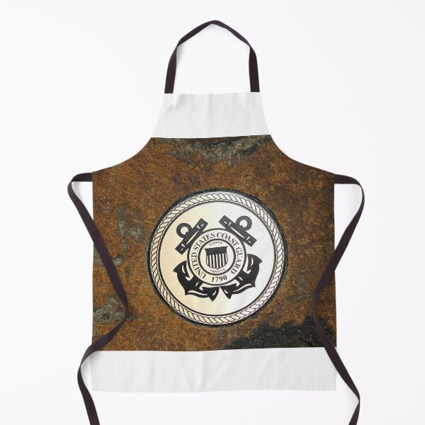 Item preview, US Coast Guard Emblem on Stone designed and sold by Cynthia48.