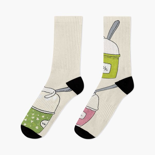 Item preview, Sleepy Cat Ice Cream Illustration designed and sold by bosamji.