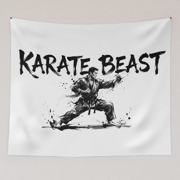 Item preview, Karate Beast Japanese Ink designed and sold by Martial-Art-23.
