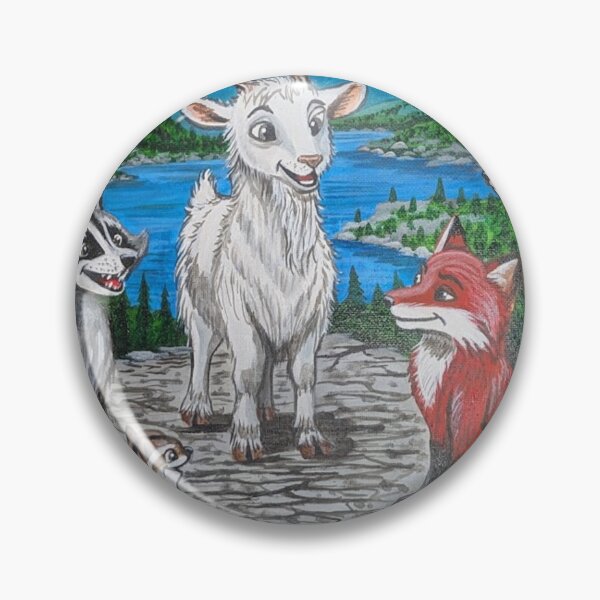 Item preview, CRISCO meets some other animals at the lake  designed and sold by Matt Starr Fine Art .