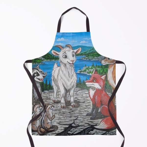 Item preview, CRISCO meets some other animals at the lake designed and sold by Matt Starr Fine Art .