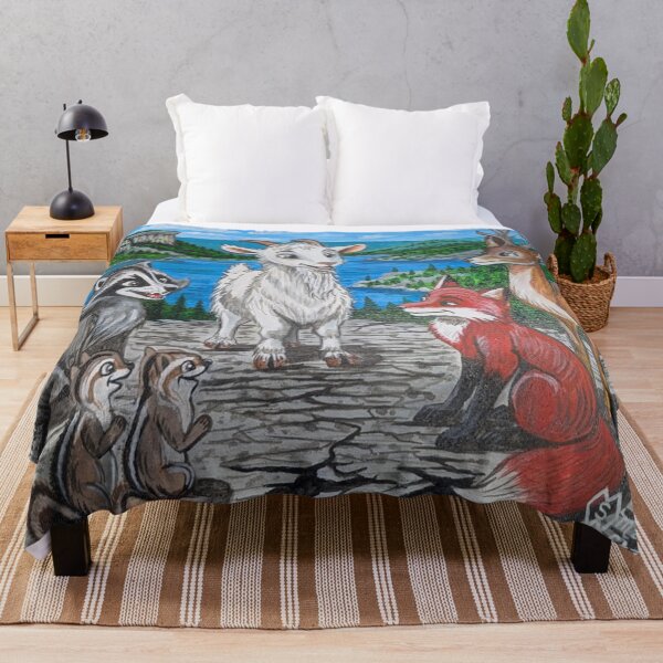 Item preview, CRISCO meets some other animals at the lake designed and sold by Matt Starr Fine Art .