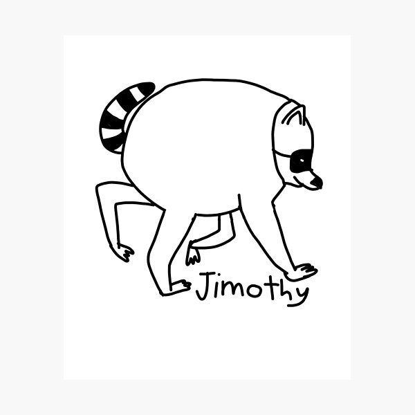 Item preview, Jimothy The Raccoon designed and sold by Norwoodgo.