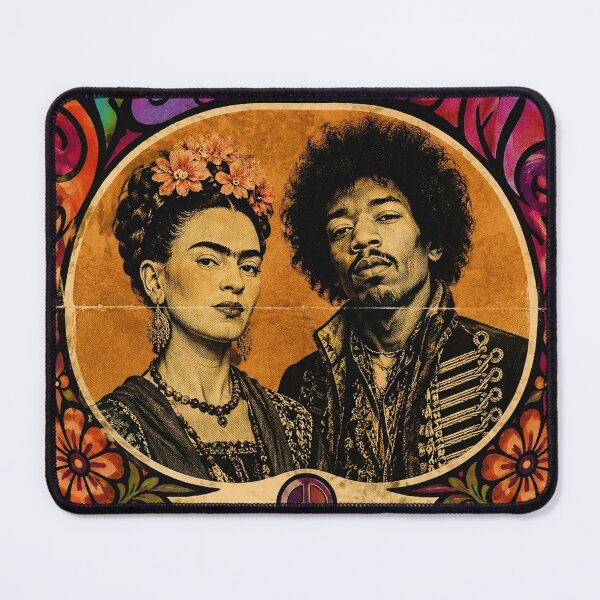 Item preview, Hendrix Frida Creased Poster designed and sold by reggiemercedes.