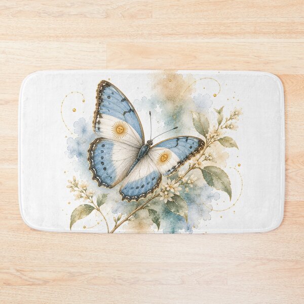 Item preview, Argentine Flag Butterfly – Light Blue and White Beauty designed and sold by Esencia Argentina.