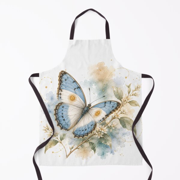 Item preview, Argentine Flag Butterfly – Light Blue and White Beauty designed and sold by Esencia Argentina.