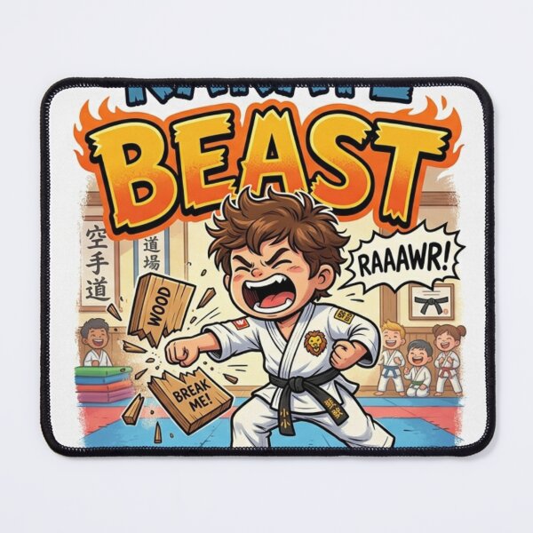 Item preview, Funny Karate Beast designed and sold by Martial-Art-23.