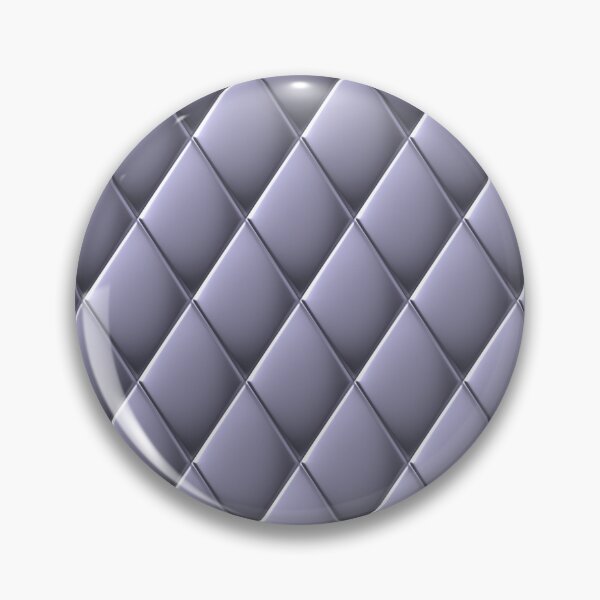 Item preview, Silver Blue Metallic Diamond Quilted Geometric Pattern designed and sold by Sybille-Yates.