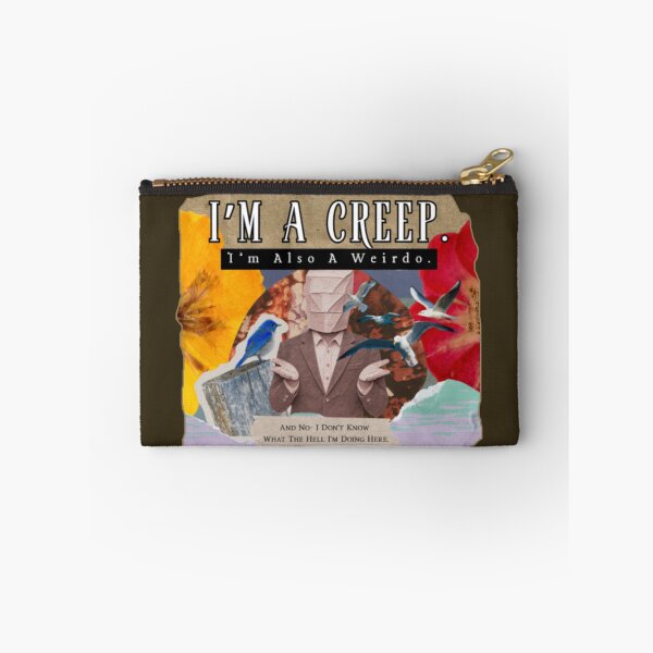 Item preview, I’m A Creep I’m Also A Weirdo Collage designed and sold by darametzgerart.