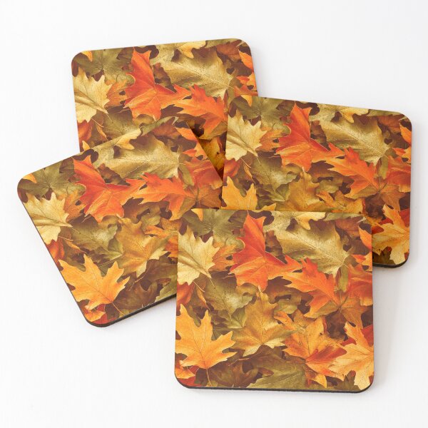 Item preview, Autumn Leaves In Golden Orange, Yellow And Green designed and sold by DEC02.