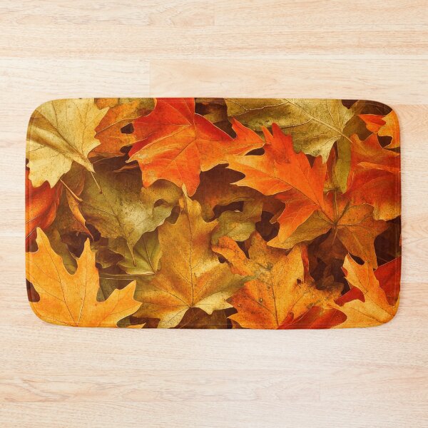 Item preview, Autumn Leaves In Golden Orange, Yellow And Green designed and sold by DEC02.