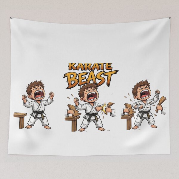 Item preview, Funny Karate Beast designed and sold by Martial-Art-23.