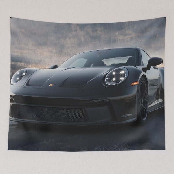 Item preview, Porsche 911 GT3 Modern Luxury Car Canvas Print designed and sold by AutoPopStudio.