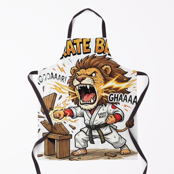 Item preview, Funny Karate Beast designed and sold by Martial-Art-23.