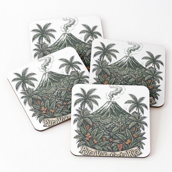 Item preview, Pura Vida Costa Rica Arenal Volcano Tropical designed and sold by FantasyPearl.