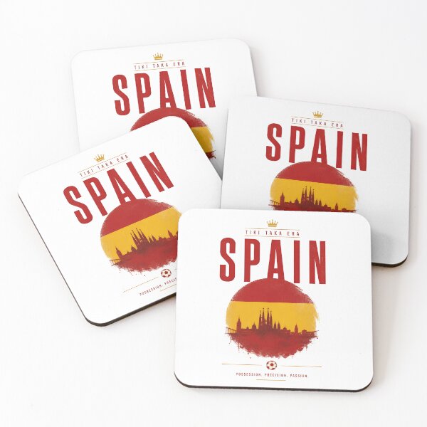 Item preview, Spain Tiki Taka Era - Vintage Football Soccer Graphic designed and sold by Velouria Universe.