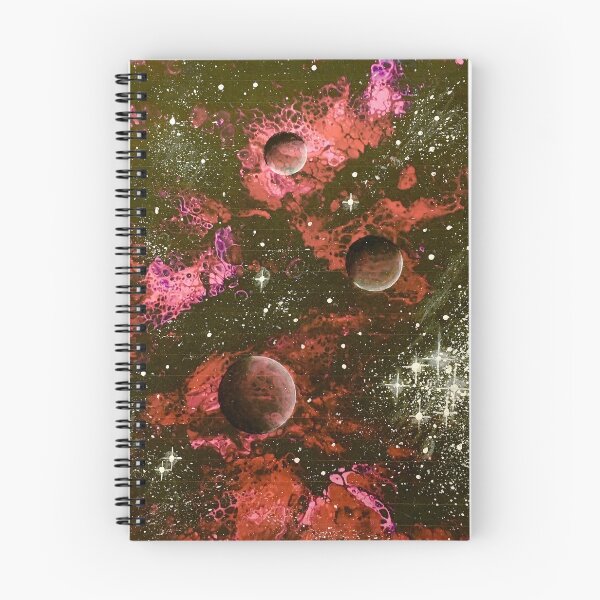 Item preview, Red nebula with planets  designed and sold by Fred  Terpe.