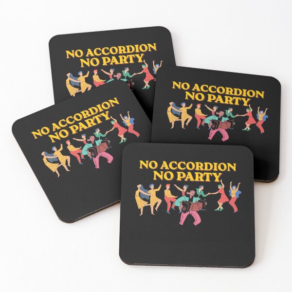 Item preview, No Accordion No Party designed and sold by Konvero.
