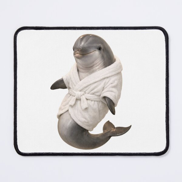 Item preview, Bathrobe Bottlenose Dolphin designed and sold by Sillytoe.