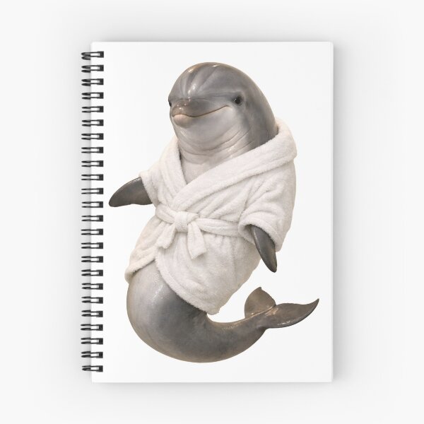 Item preview, Bathrobe Bottlenose Dolphin designed and sold by Sillytoe.