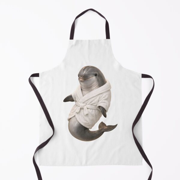 Item preview, Bathrobe Bottlenose Dolphin designed and sold by Sillytoe.