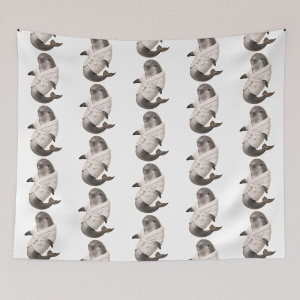 Item preview, Bathrobe Bottlenose Dolphin designed and sold by Sillytoe.