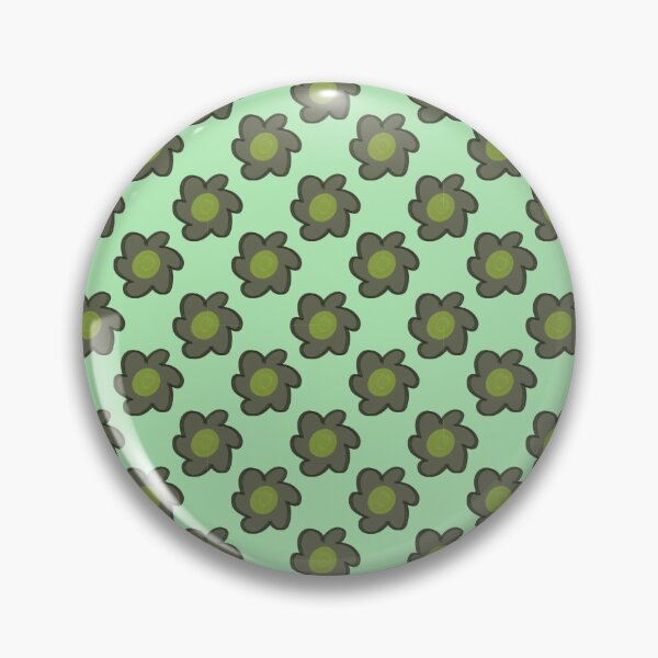 Item preview, Retro Sage Green Floral Pattern - 70s Aesthetic Groovy Flowers designed and sold by CaramelCo.