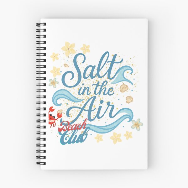 Item preview, "Salt In The Air" Beach Club  Summer Graphic designed and sold by MKTreasures.