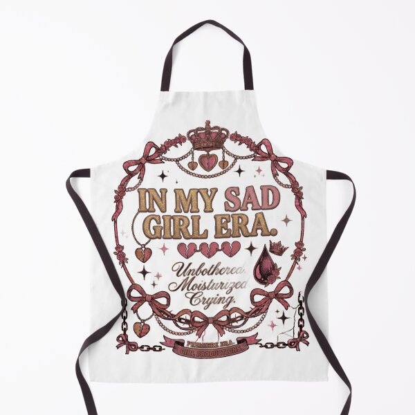 Item preview, In My Sad Girl Era Unbothered Moisturized Crying Design designed and sold by InkroarCo.