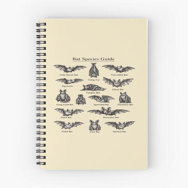 Item preview, Vintage Bat Guide for Bat Lovers designed and sold by POD DYNASTY | Original Print On Demand T-Shirt Graphics.