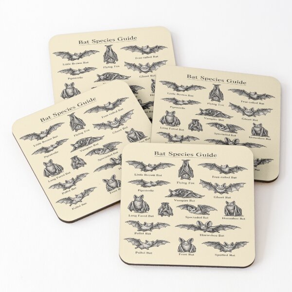 Item preview, Vintage Bat Guide for Bat Lovers designed and sold by POD DYNASTY | Original Print On Demand T-Shirt Graphics.