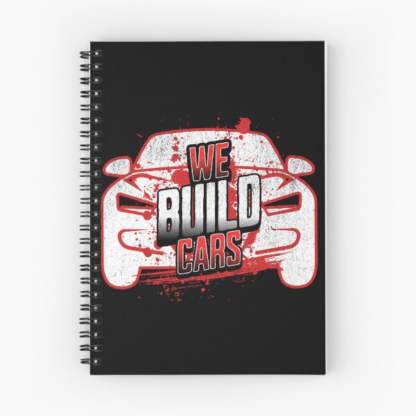 Item preview, We Build Cars designed and sold by SquatchPrintsCo.