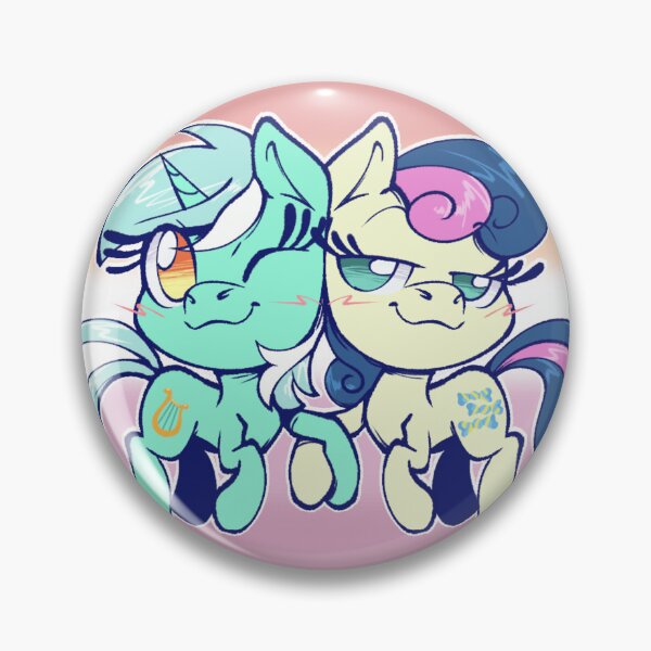 Item preview, Lyra X Bon Bon chibis designed and sold by Imaplatypus.