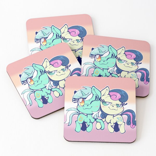 Item preview, Lyra X Bon Bon chibis designed and sold by Imaplatypus.