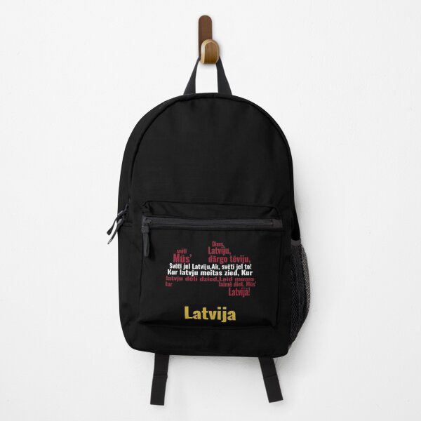 Item preview, Latvia - National Anthem Typography Map designed and sold by JR78.