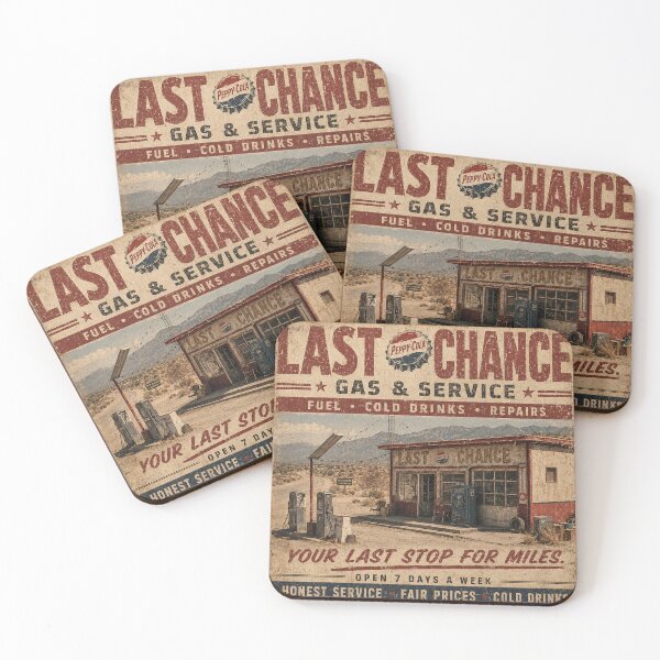Item preview, Last Chance Gas and Service designed and sold by WotanArt.