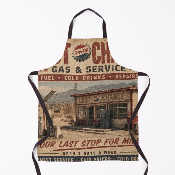 Item preview, Last Chance Gas and Service designed and sold by WotanArt.