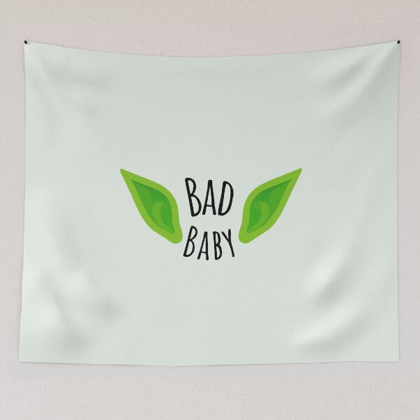Item preview, Bad Baby With Big Green Ears designed and sold by FanFest.