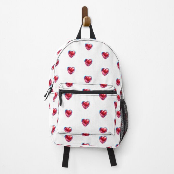 Item preview, Neon Pixel Heart Retro 8-Bit Gaming Love Design designed and sold by NucciCollective.