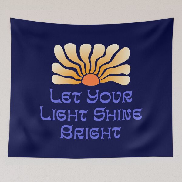 Item preview, Let Your Light Shine Christian Inspirational Sun Design designed and sold by Sachie's Studio.